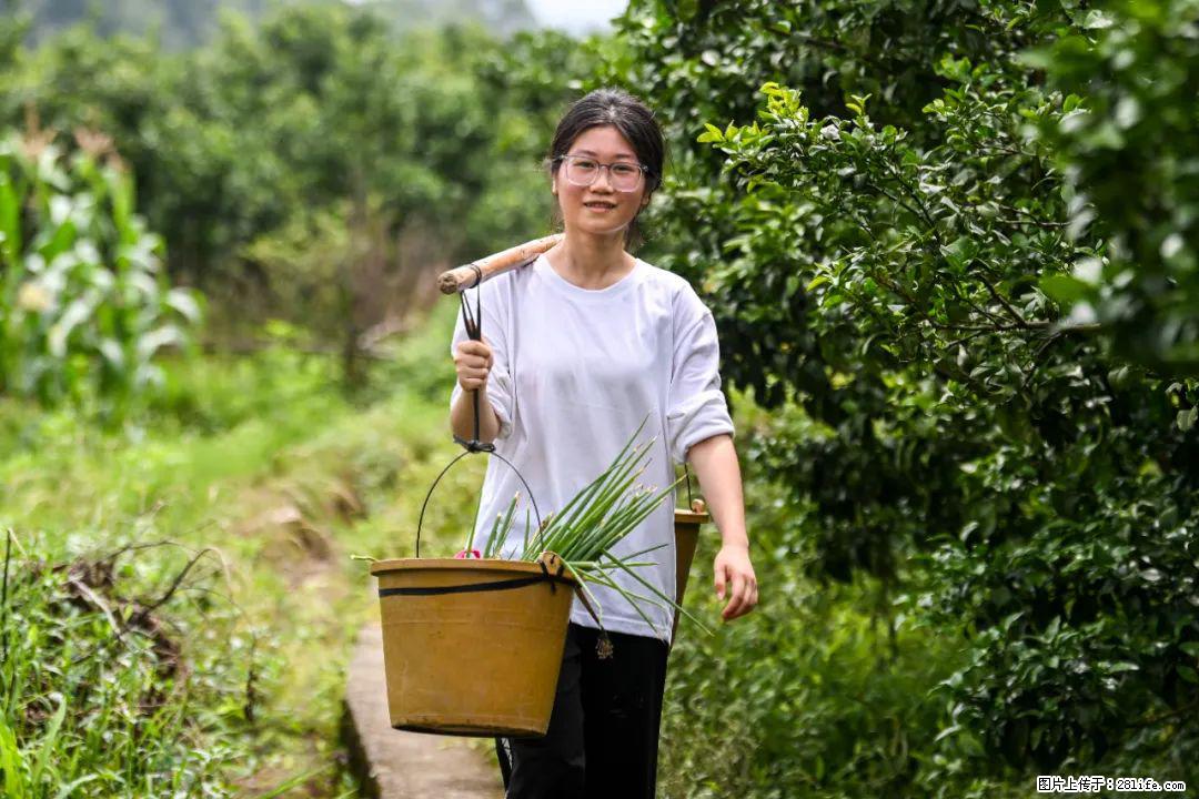 全网追的“扁担女孩”，找了一份暑假工，时薪12元 - 丽水生活资讯 - 丽水28生活网 lishui.28life.com